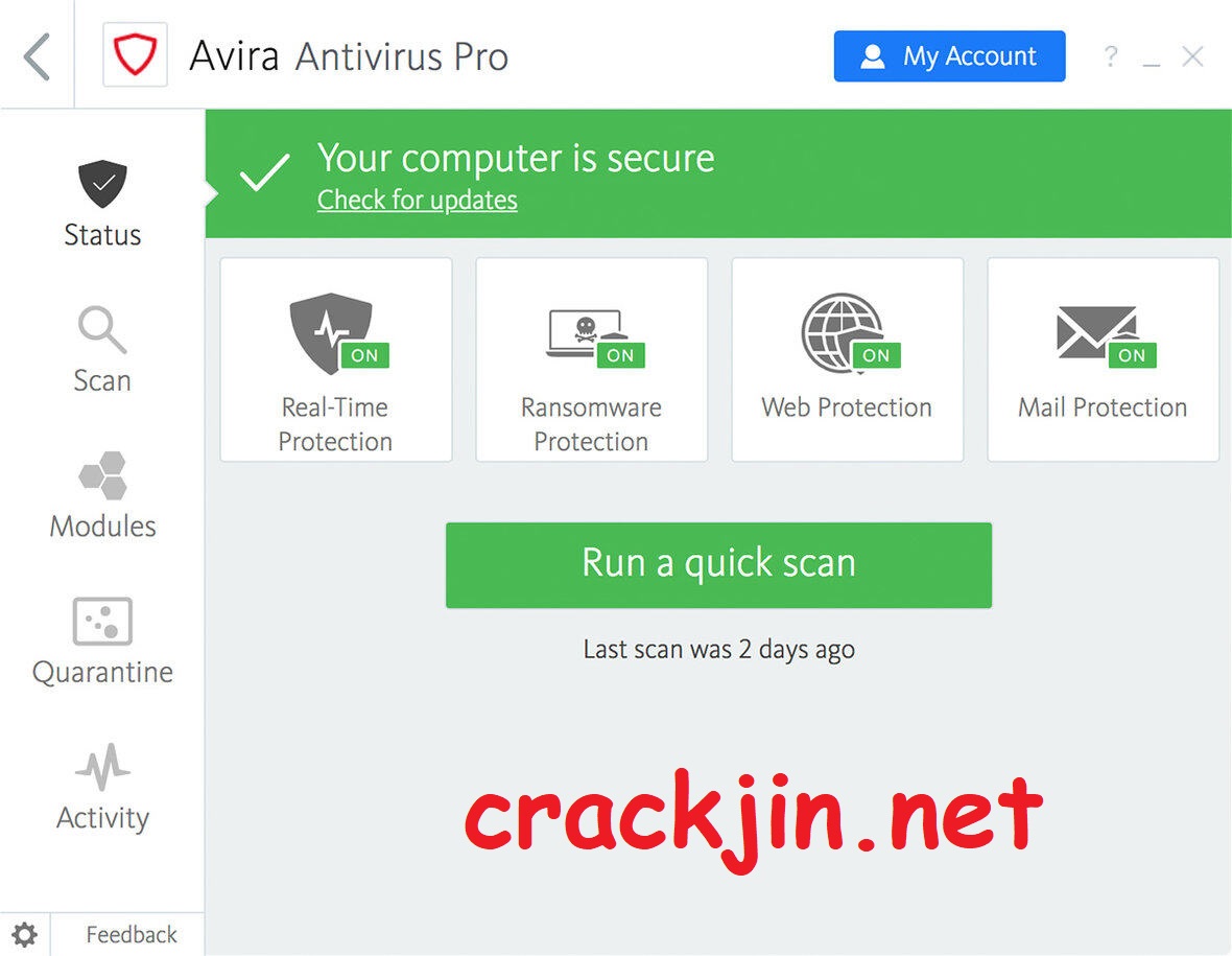 Avira Antivirus Pro 15.1.1610 Crack & Activation Code 2023 [Latest]