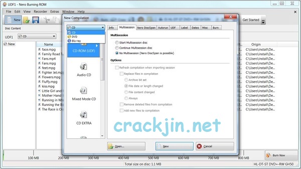 Nero Burning ROM 24.5.2090.0 Crack & Serial Key Full Download 2022