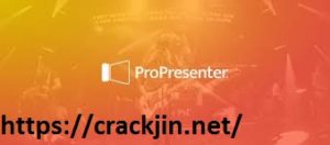 ProPresenter 7.8.2 Crack + License Key Free Download [2022]