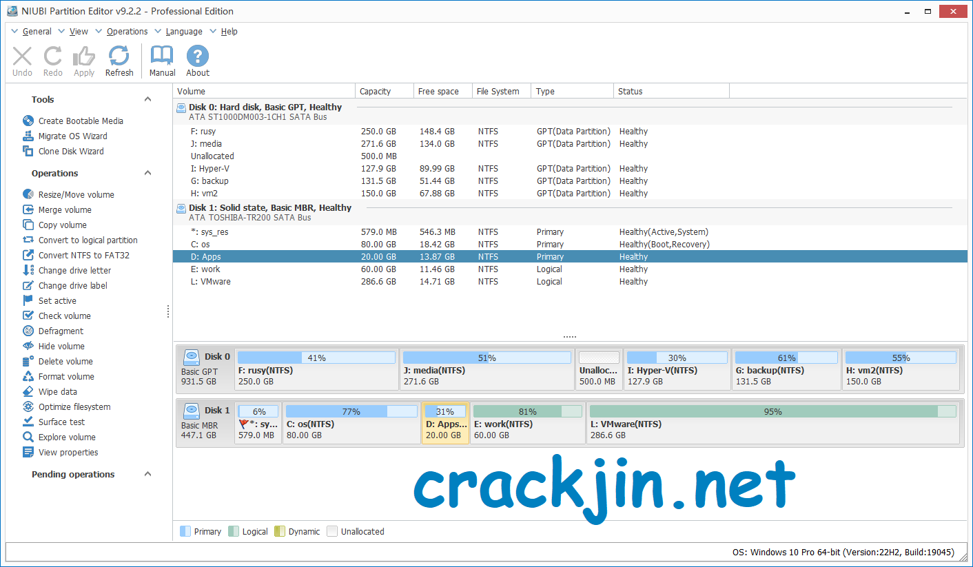 NIUBI Partition Editor 9.7.3 Crack And License Key 2023 Latest
